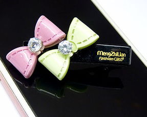 全国最低价韩版儿童发饰 亚克力锆石鸭嘴夹厂家直销